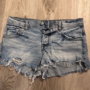Free people Jean shorts
